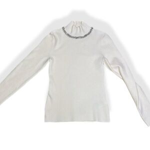 & other stories Decorative Rhinestone Embellished Jumper small